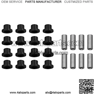 SuperATV Heavy Duty UHMW A Arm/Control Arm Bushing Kit for Can-Am Maverick X3 / 900 / Turbo/X RS/X DS/X RC/X MR/MAX (See Fitment) - Replacements For Front of Machine Only