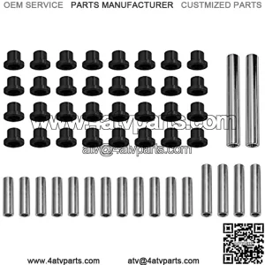 SuperATV Heavy Duty UHMW A Arm Bushing Kit for Kawasaki Teryx 750/800 / 4 - Complete Kit For Your Full Machine! - Much Stronger Than Stock