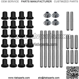 SuperATV Heavy Duty UHMW A Arm Bushing Kit for Polaris RZR 800 / RZR S 800 (2008-2014) - Complete Kit With Enough Bushings For the Front and Rear