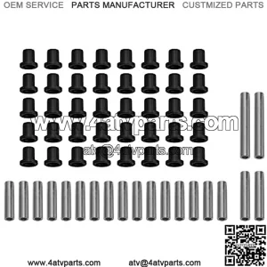 SuperATV UHMW A-Arm Bushing Kit for 2010-2014 Polaris Ranger Full Size XP 800 / XP 800 Crew | Complete Set of Front and Rear Bushings for OEM A- Arms | Upgraded Stock Replacement Bushings!