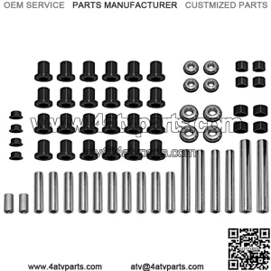 SuperATV Heavy Duty UHMW A-Arm/Control Arm Bushing Kit for OE Arms for Polaris RZR 900/900 4/900 S / 1000 S (2016 ONLY) - Front and Rear - Much Stronger Than Stock!
