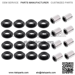 Upper Lower Front Rear Shock Bushing Bearings Kit for Arctic Cat 250 300 375 400 454 500 650 Models 7210001 0604-310