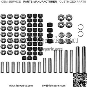 SuperATV Heavy Duty UHMW A-Arm/Control Arm Bushing Kit for Polaris RZR 900 / S 900/4 900 (2017-2020) - Front and Rear - Much Stronger Than Stock!
