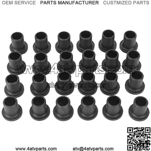 ATV Swing Arm Bushings, 24 Pcs/Set ATV Rear A-Arm Swing Arm Short Bushings Set Fit for ATV Ranger 500 4X4 EFI 2005-2013