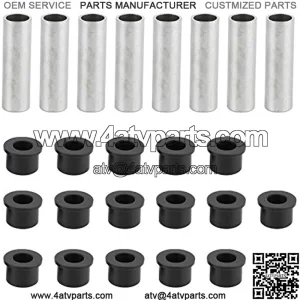 Control AArm Bushing Stainless Steel Arm Bushing Kit Heavy Duty A-Arm/Control Arm Bushing Kit ATV Arm Bushing Fit for TRX400X/TRX400EX/TRX450R/Sportrax 400