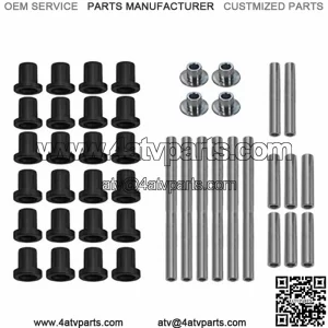 Super ATV Front and Rear A-Arm Bushing Kit - Polaris 800 | S 800