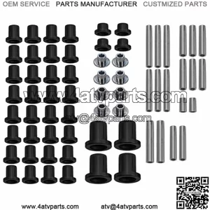 Super ATV HDPE Front and Rear A-Arm Bushing Kit - 2015-16 Polaris RZR S 1000 | 900 | S 900