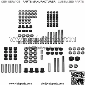Super ATV Front and Rear A-Arm Bushing Kit - Polaris General 1000 | XP 1000