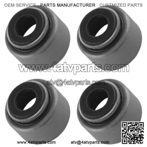 4x Valve Stem Seal For Yamaha Raptor 700R 2009 2011 2012 2017 2018 2020-2022
