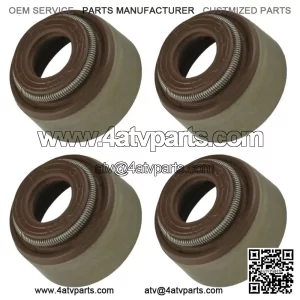 4x Valve Stem Seal for Polaris Sportsman X2 550 2010-2014