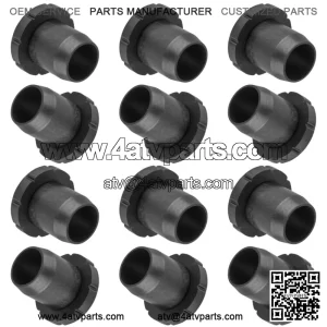 12x Rear Lower Upper A-Arm Bushings w/ Seal For Polaris Hawkeye 400 HO 4X4 2012