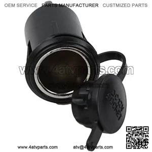 Polaris GEM Pod Mount Receptacle, 12 Volt, Genuine OEM Part 4012393, Qty 1