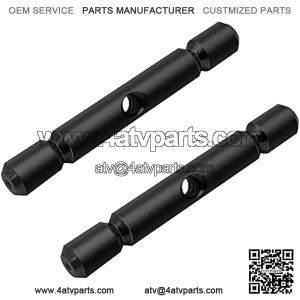 For ATV Snow Plow Glacier Pro Shear Pin Replace 2205063-Black(2pcs)