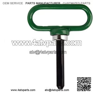 Magnetic Hitch Pin - Lawn Mower Trailer Hitch Pins - Ultra Strong Neodymium Magnet Trailer Gate Pin for Simple One Handed Hook On & Off - Securely Hitch Lawn & Tow Behind Attachments