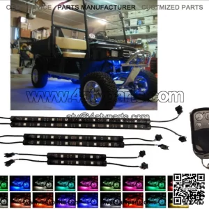 LED Golf Cart Lighting (Glow Neon Lights Kit)