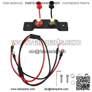 Remote Battery Terminal Relocation Kit Jump Post Cable For Can-Am Maverick X3