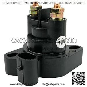 Starter Solenoid Relay Switch Fit for Arctic Cat 1000 400 450 500 550 650 700 ATV Solenoid Part Replace for 0445-058 0445-036 12 Volt 2-Terminal