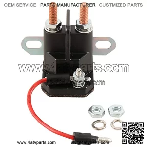 240-22154 Polaris Atv Solenoid Compatible with/Replacement for Relay 250 300 400 500 600 700 Almost All Models 463740 3083211 3085521 3087196 4010930 4011335
