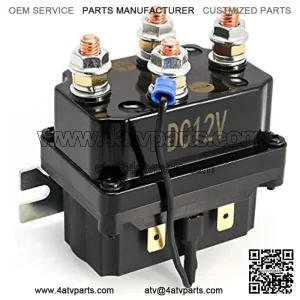 12V 250A Winch Solenoid Relay Contactor for AUT UTV 3000-5000lbs Winch