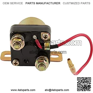 SMU6080 Starter Relay Compatible With/Replacement For Polaris ATV Magnum Scrambler Sportsman Trail Blazer Trail Boss Xplorer Xpress, Snowmobiles 500 550 600, UTV Big Boss 250 300