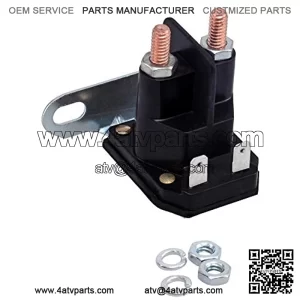 Starter Relay Solenoid 435-151 AM138068 725-04439 fits John Deere,Cub Cadet,Lawn Tractor, Marine Outboards,Inboard Power Tilt,Johnson,Trim Motor Applications
