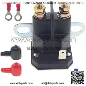 Starter Solenoid Relay 12V 3 Terminal for Trombetta 812-1211-211, 812-1201-211, 93265-19, 93265-1WR