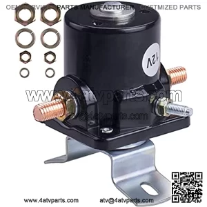 New Solenoid Relay Compatible with 12 Volt 2N 8N 9N Tractor 8N-11450 Sw218 Sw355 10-FO218-12V 7-1023-12V 240-14008 Replacement