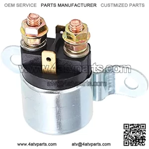 Acouto Reemplazo de Rel?? de Solenoide de Arranque para Veh??culo Todo TerBOMBARDIER ATV DS650 2000 653cc 710001364 1828003760 Motor de Arranque Solenoide Rel?? 12V
