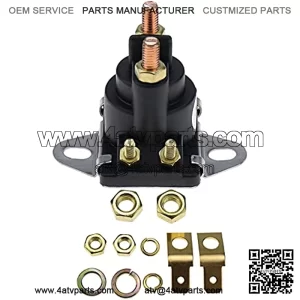 12V Starter/Power Trim Solenoid 96158T 89-818864T 89-846070 89-94318 89-96158 89-96158T 89818864T 89846070 8994318 8996158 8996158T for Mercury Mariner Outboard Motors 35-275 HP Sierra 18-5817
