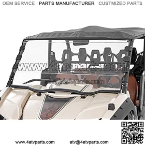 Rough Country Full Windshield for 2014-2022 Yamaha Viking - 98142040