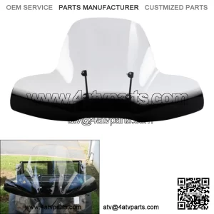2-Tone Large Windshield Fit For Polaris Arctic Cat Honda Yamaha Can Am Kawasaki (For: Harley-Davidson)