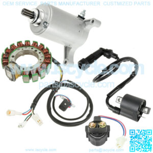 Stator Starter Solenoid Ignition Coil for Warrior 350 YFM350 1996-2001