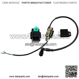 Ignition Coil CDI Box Regulator Rectifier For 50cc 70cc 90cc 110cc 125cc Chinese ATV Quad Peach Eagle Kazuma JCL Taotao
