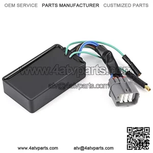 ATV CDI Box Igniter ATV CDI Box Igniter 30410?HM5?A11 Fit for TRX 350 Rancher FE FM TE TM 2000?2005 ABS 3.7 x 2.2in 30410-HM5-A11 30410-HM5-S01 30400-HM5-506