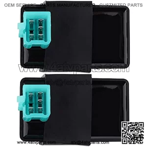 5 Pin AC CDI Box Replacement for 50cc 70cc 90cc 110cc 125cc 140cc 150cc 160cc Chinese ATV Quad Go Kart Pit Dirt Bike Motorcycle - 2 Pcs