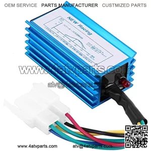 AC Racing CDI, 6 Pin Racing CDI Box Ignition Coil for Motorcycle 125cc 150cc 200cc 250cc Pit Bike Scooter ATV