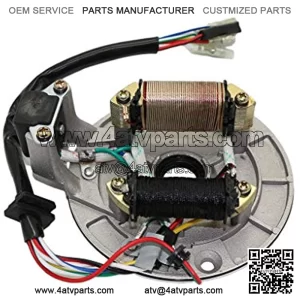 2 Coil Ignition Magneto Stator Plate for 50cc 70cc 90cc 110cc 125cc Taotao Kazuma SSR ATV Quad Dirt Kick Bike 4 Wheeler