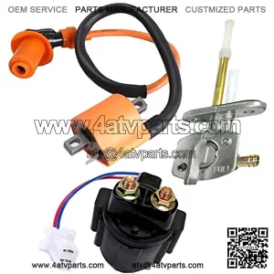 High Performance Racing Ignition Coil for Yamaha Warrior 350 YFM350 Bear Tracker 250 ATV 1987-2004 Quad Bike