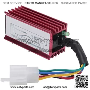 5?Pin Ignition CDI Unit Module CDI Ignition Box Coil Fit for 110CC 125CC 140CC PIT PRO Trail Dirt Quad Bike ATV Dune RED