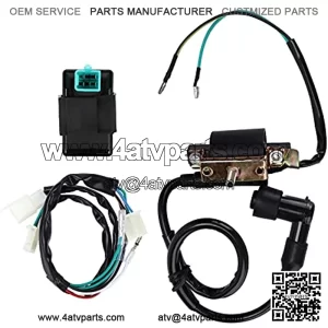 Ignition Coil Replace, Improve Combustion Efficiency 5Pin CDI Box Plug and Play Reliable for Chinese 50cc 70cc 90cc 110cc 125cc ATVs Dirt Bikes Go Karts