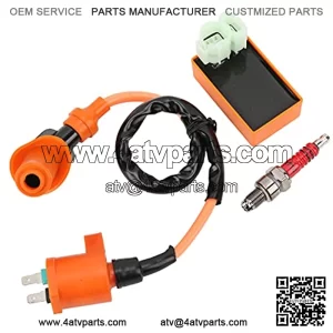 30510?HC4?000, Ignition Plug Reliable Ignition Coil CDI Box for ATV