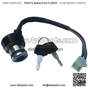 6-Wires Key Ignition Switch for Kazuma Meerkat 50CC Falcon 90CC 110CC 125cc RedCat ATV Quad
