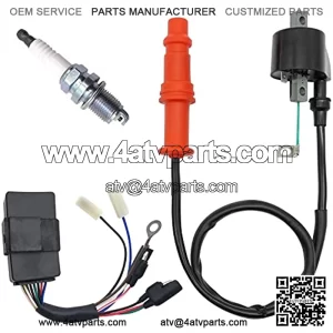 M MATI Bobina de encendido y buj??a y CDI para Polaris Sportsman 500 Big Boss 500 Ranger 500 3085227 3070175 3085639