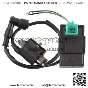 Off-road vehicle ATV ATV ignition high pressure pack spark plug five-pin igniter ignition coil CRF50 70