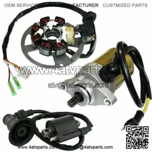 Stator for Polaris Scrambler 90 Starter Ignition Coil 2001 2002 2003 Atv New
