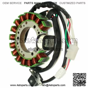 New Stator for Yamaha Atv Wolverine 350 YFM350 4X4 2000-2001 Magneto