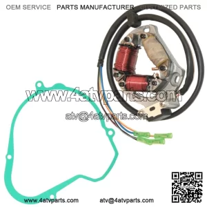 Stator And Gasket for Suzuki LT250R Quadracer 250 2X4 1985 1986