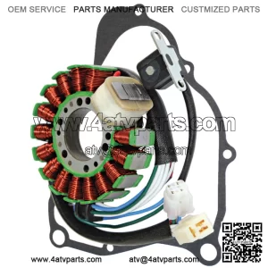 Stator & Gasket for Yamaha Bear Tracker 250 YFM250 2WD 1999 2000