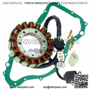 Stator And Gasket for Suzuki LT-A500F LTA500F Vinson 500 4X4 Auto 2002-2007