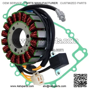 Stator And Gasket for Kawasaki Bayou 300 KLF300C KLF 300C 4X4 1989-2005